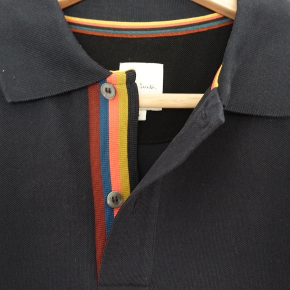 Paul Smith 100% Cotton Mens Polo Shirt Size M NWOT - Picture 2 of 6